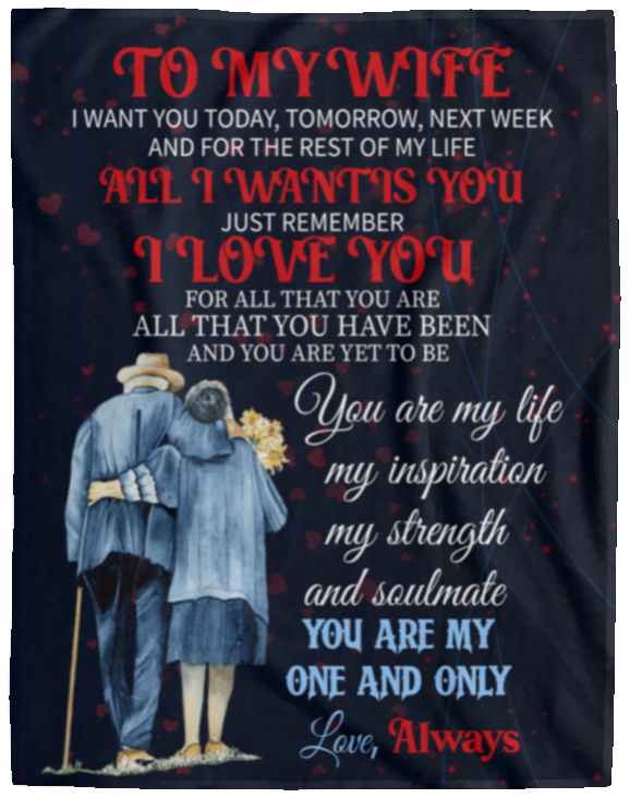 To My Wife | Gift Blanket