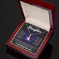 To My Beautiful Daughter | Always Keep Me In Your Heart - Alluring Beauty necklace
