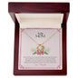 To My Mom | You Are My Greatest Blessing - Love Knot Necklace